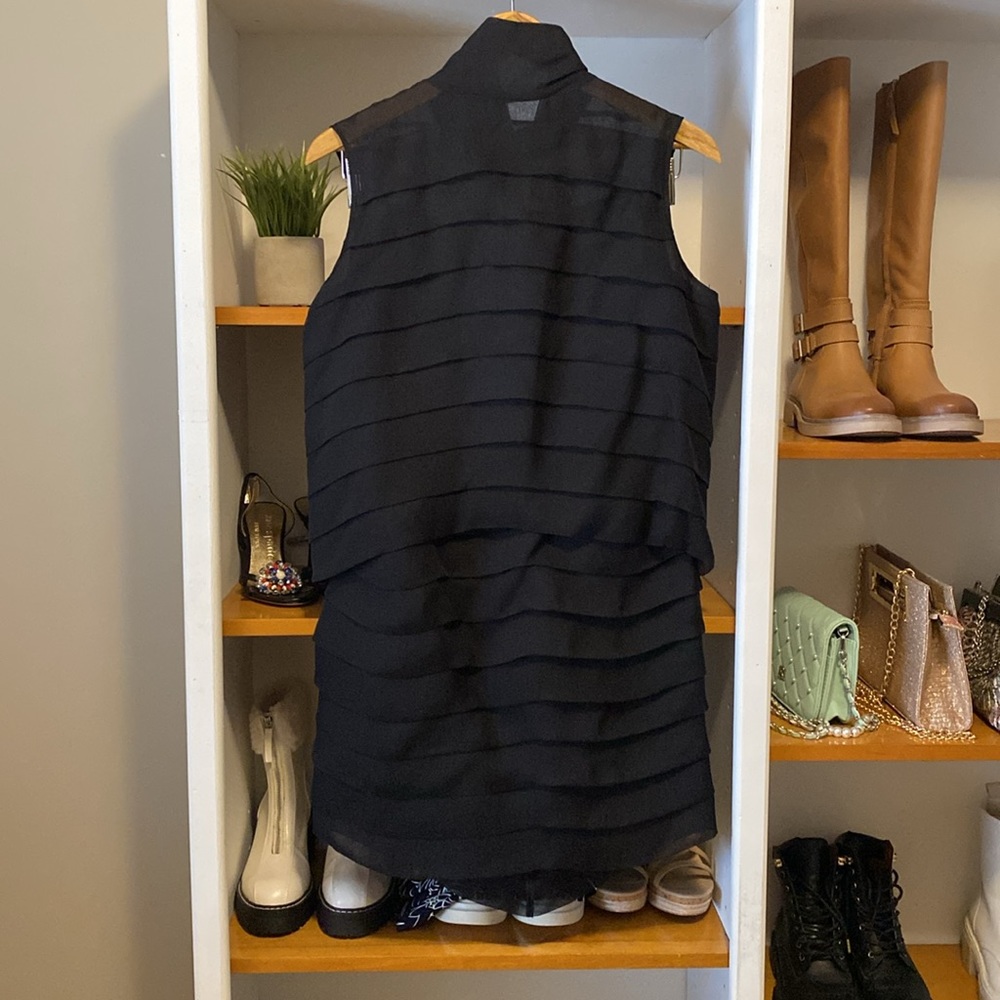 Max Mara Sportmax Two-Piece Top and Skirt - Made in Italy. 100% silk. Size 10.